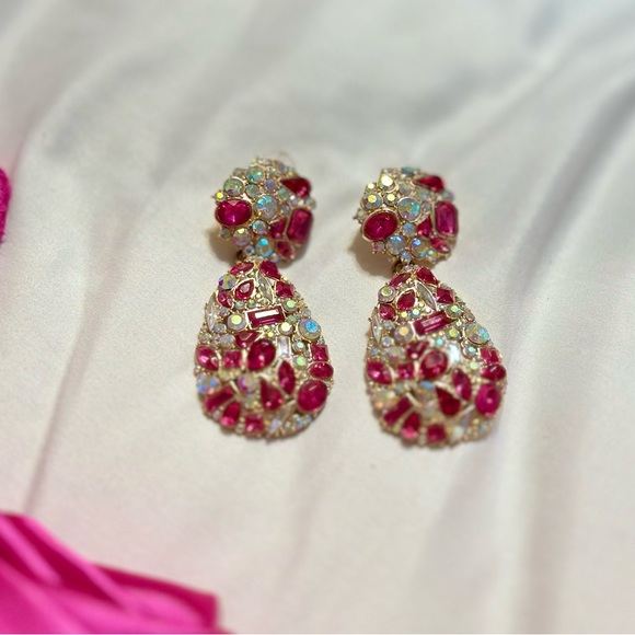 PINK SILK EVENING GOWN (PROM/PAGEANT/FORMAL) - Picture 11 of 11